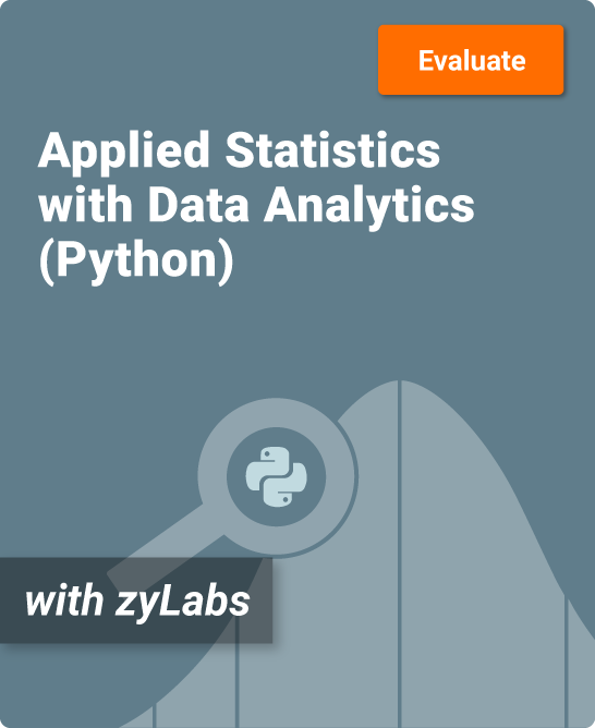 Applied Statistics with Data Analytics (Python) Cover Art