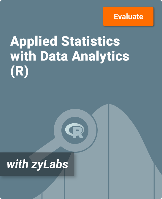 Applied Statistics with Data Analytics (R) Cover Art