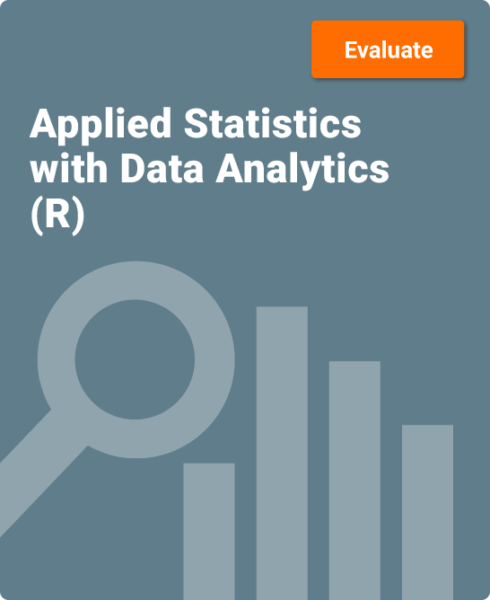 Applied Statistics with Data Analytics (R) Cover Art