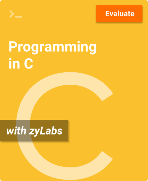 zyBook - Programming in C Cover Art