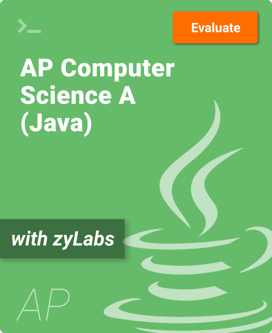 zyBook - AP Computer Science A (Java) Cover Art