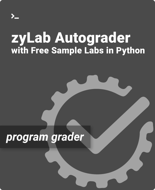 Cover for zyLab Autograder with Free Sample Labs in Python